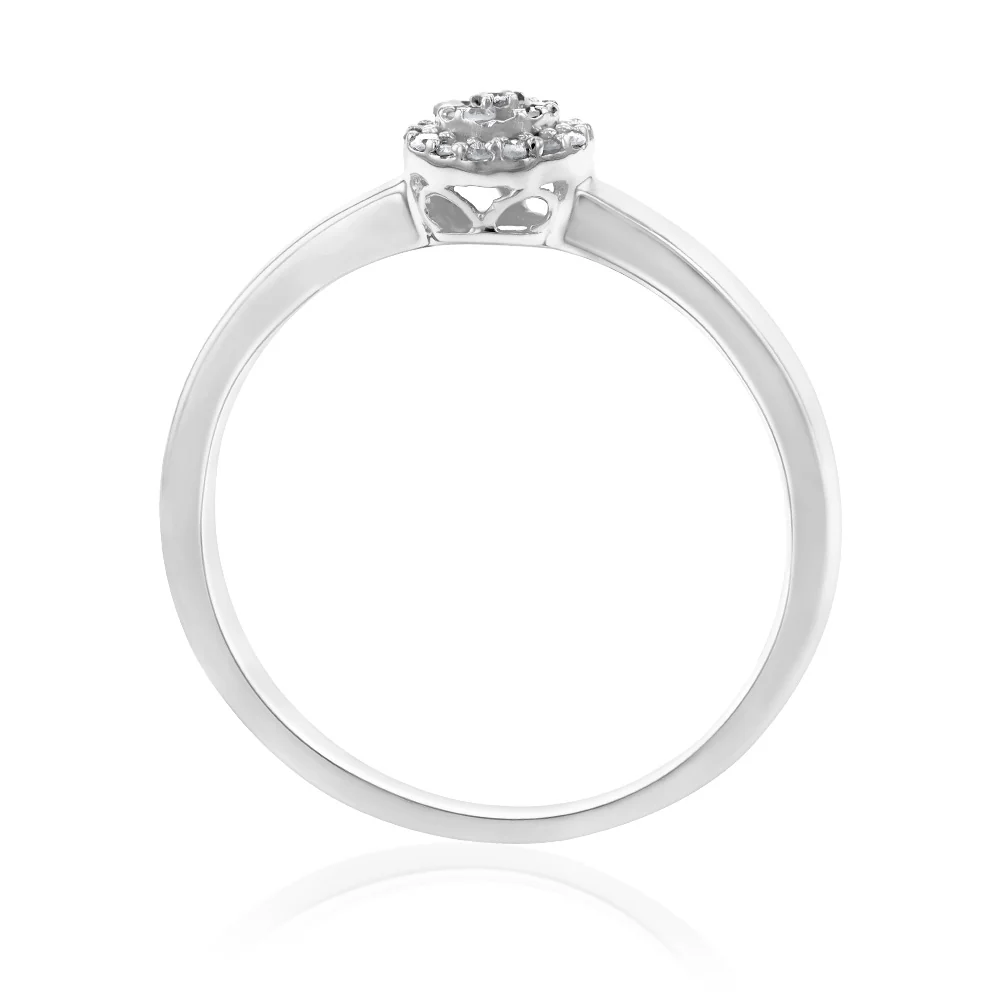 Luminesce Lab Grown Diamond Ring in Silver - Image 2