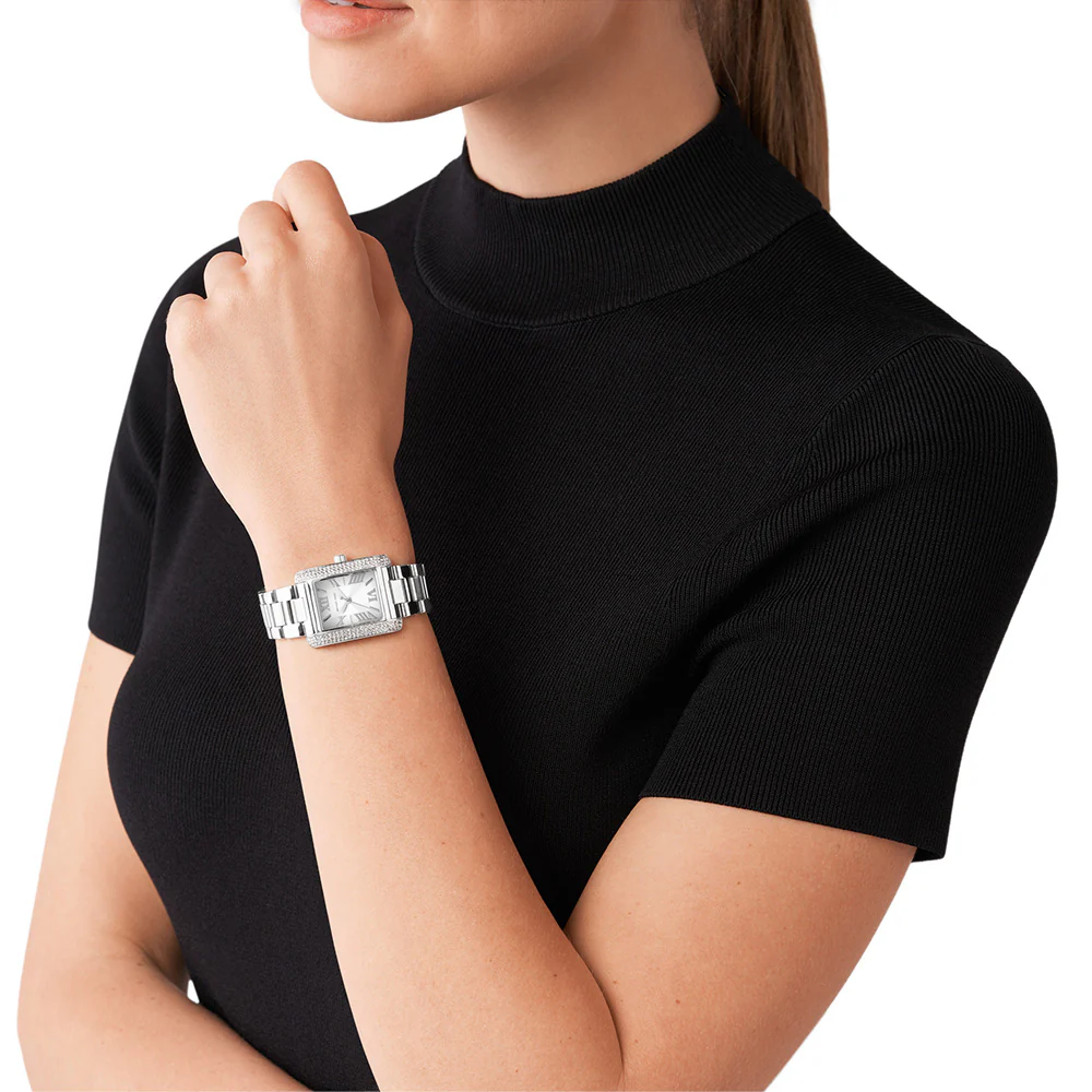 Michael Kors MK4642 Emery Silver Tone Womens Watch - Image 4