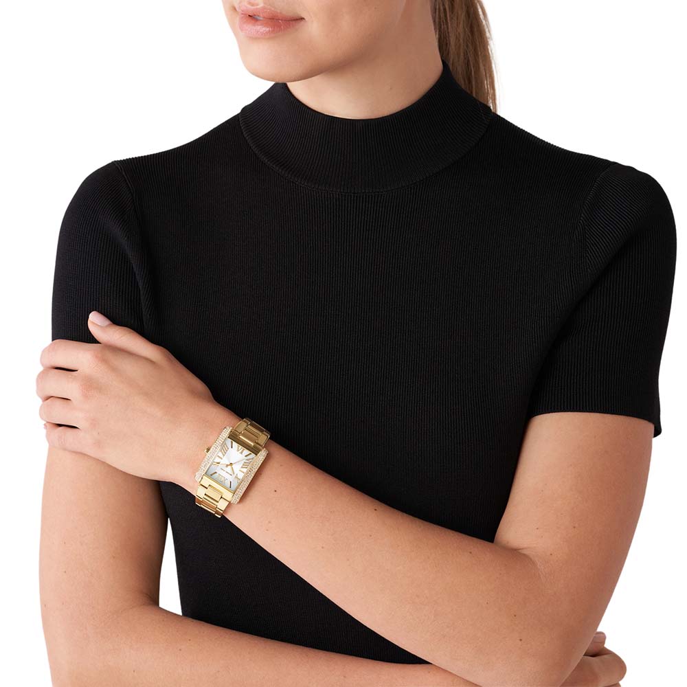 Michael Kors MK4643 Emery Gold Tone Womens Watch - Image 4