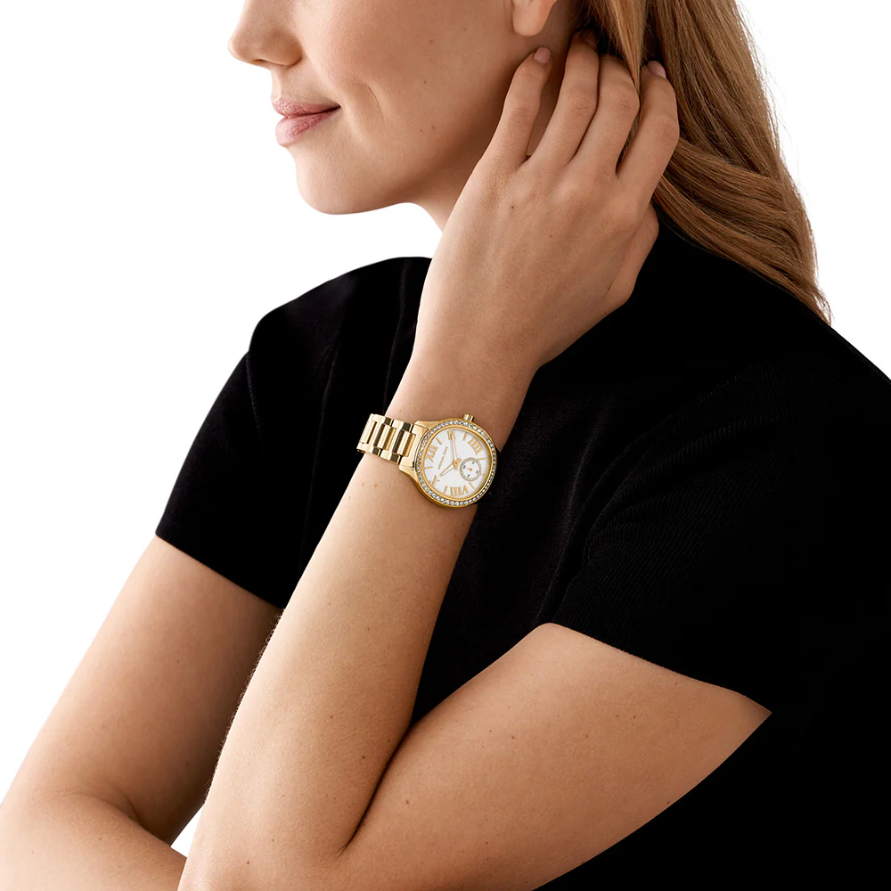 Michael Kors MK4805 Sage Gold Tone Ladies Watch - Image 9