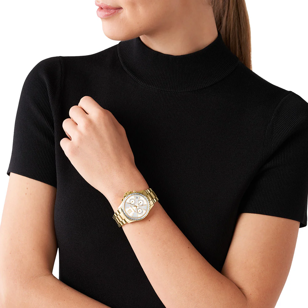 Michael Kors MK7212 Everest Gold Tone Womens Watch - Image 6