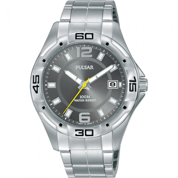 Pulsar PXHA69X Stainless Steel Workmans Watch