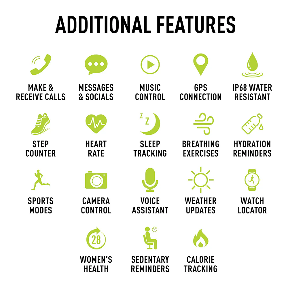 Reflex Active Series 41 Smartwatch - Image 3
