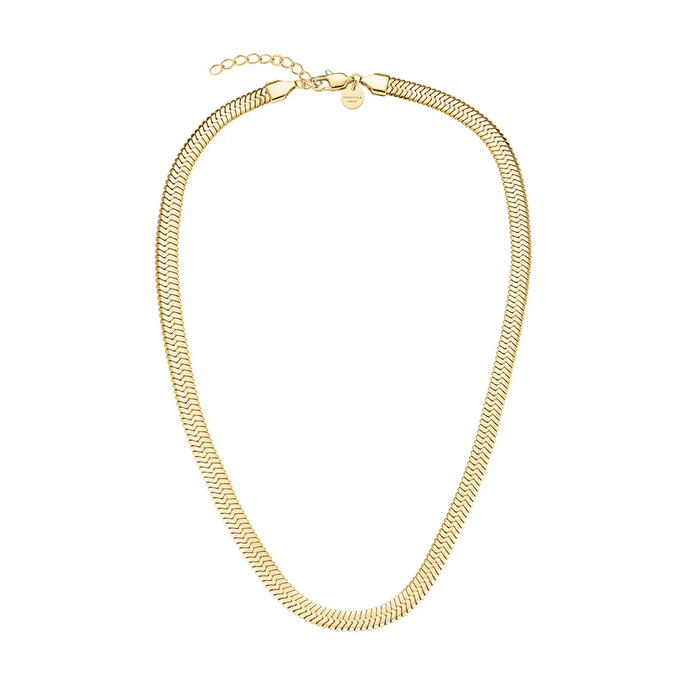 Rosefield Large Gold Snake Necklace