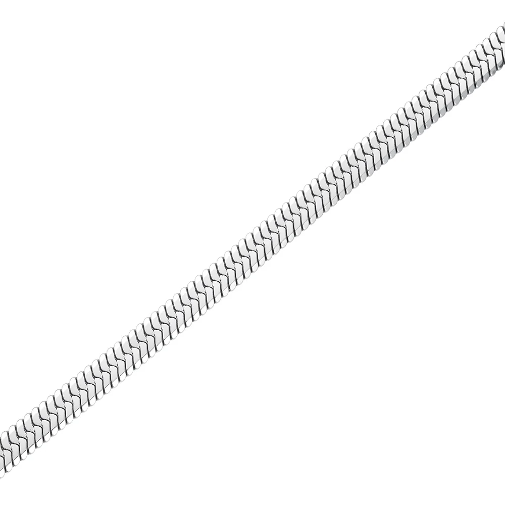 Rosefield Large Silver Snake Bracelet - Image 2