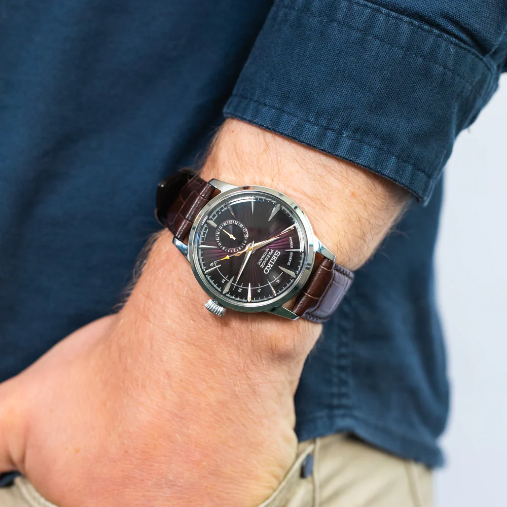 Seiko Presage 'Black Cat Martini' Cocktail Time SSA393J - Image 3