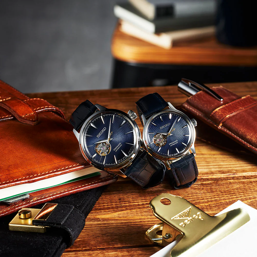 Seiko Presage Blue Moon Cocktail Time SSA405J Automatic - Image 2