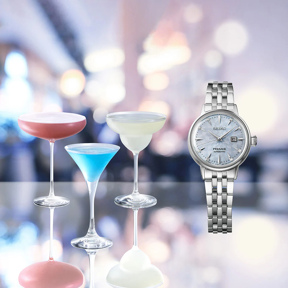 Seiko Presage 'Skydiving' Cocktail Time SRE007J Automatic - Image 3