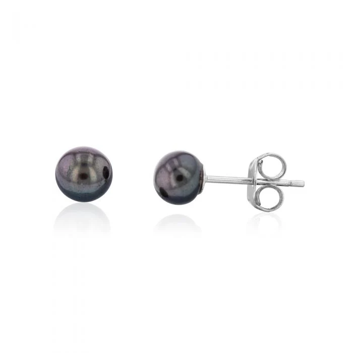 Set of 3 Freshwater Pearl Studs - Image 2