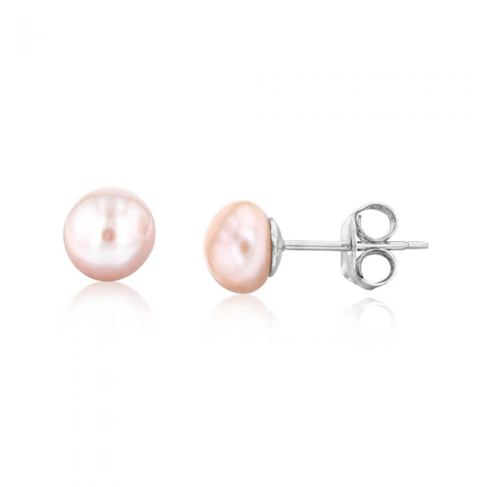 Set of 3 Freshwater Pearl Studs - Image 3