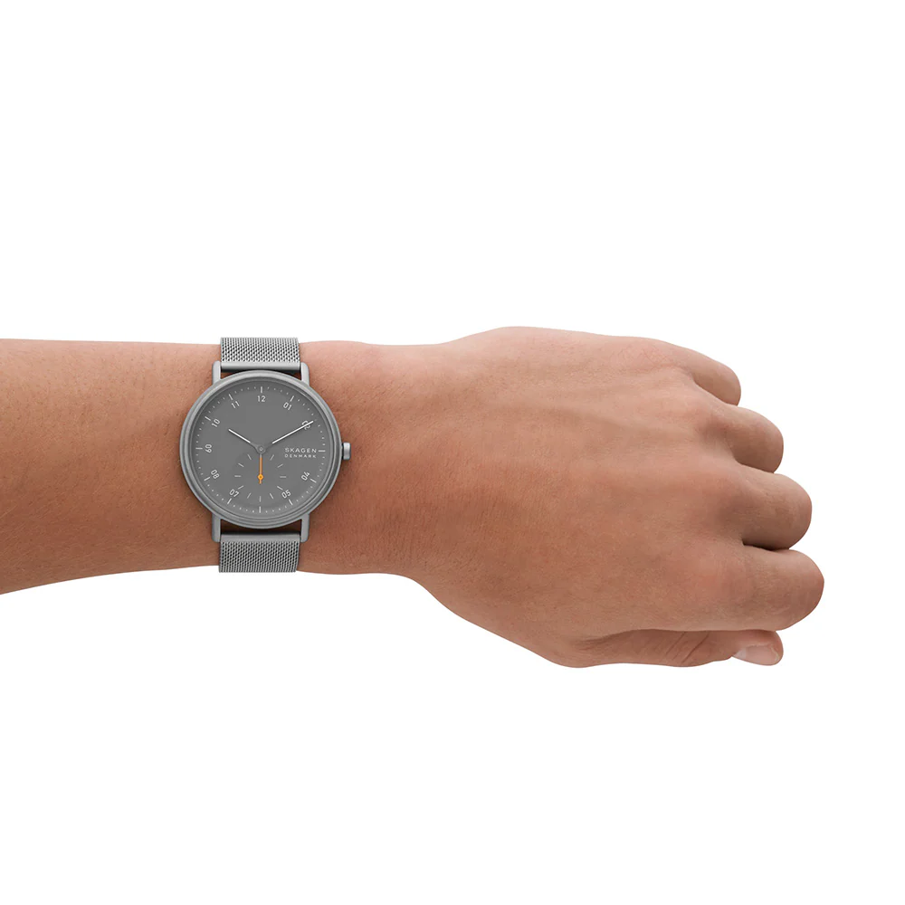 Skagen Kuppel SKW6891 Charcoal Mesh Mens Watch - Image 4