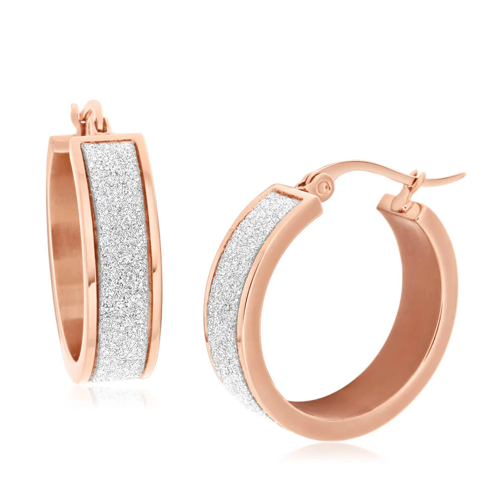 Stainless Steel Hoop Earrings