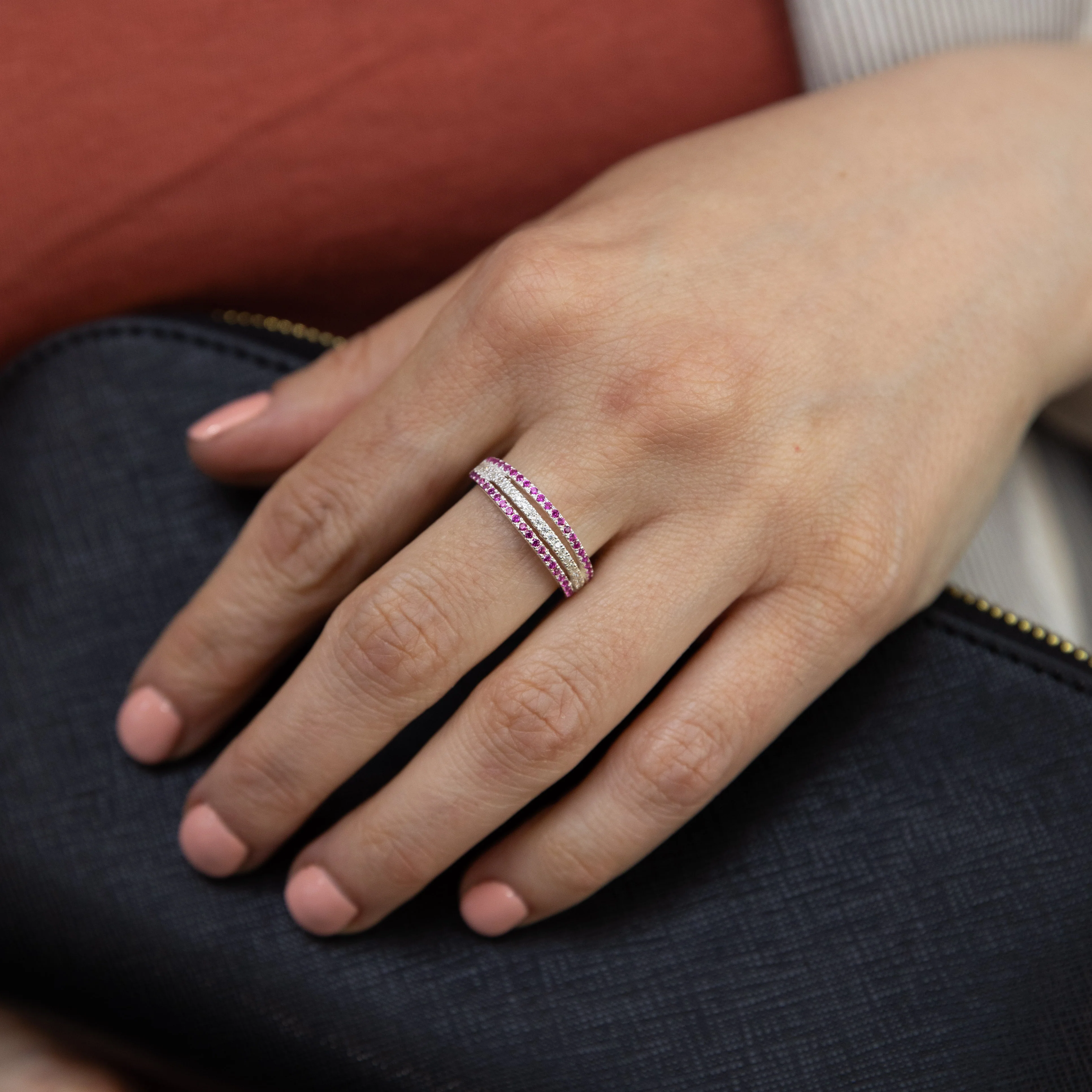 Sterling Silver Fancy Patterned Ring - Image 3