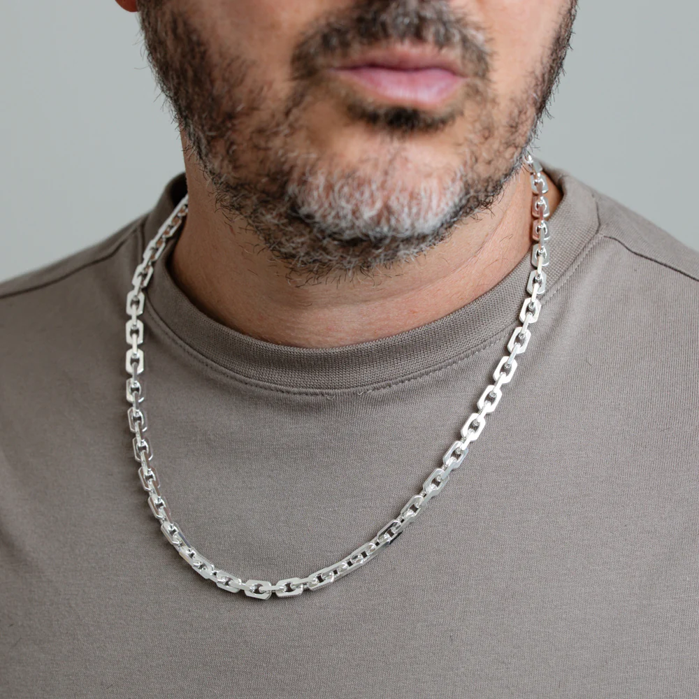 Sterling Silver Link Chain Necklace - Image 4