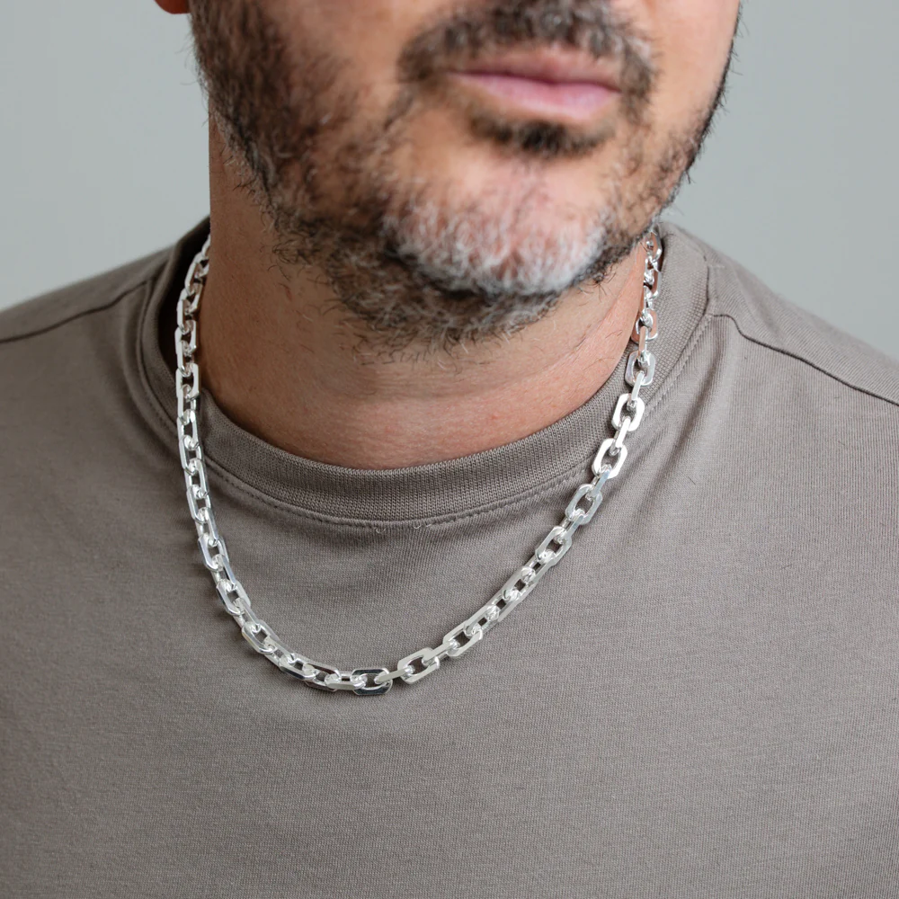 Sterling Silver Link Chain Necklace - Image 4