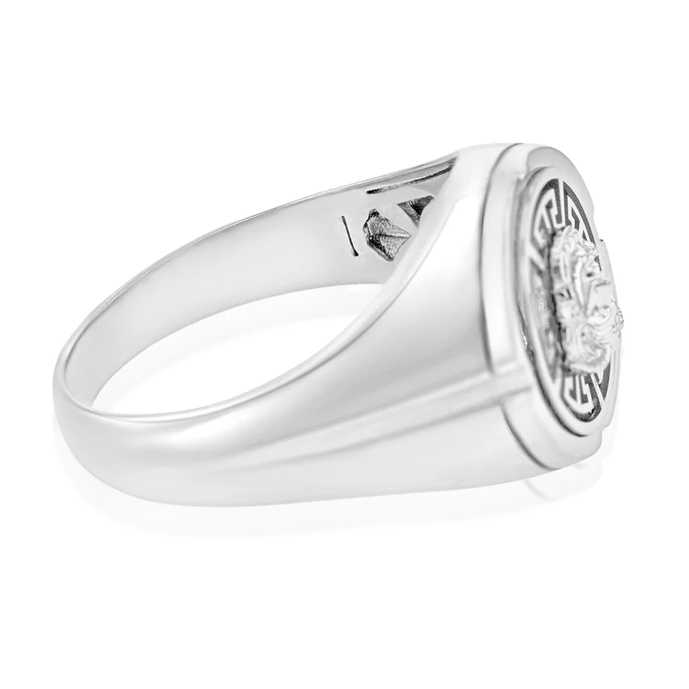 Sterling Silver Medusa Fancy Ring - Image 2
