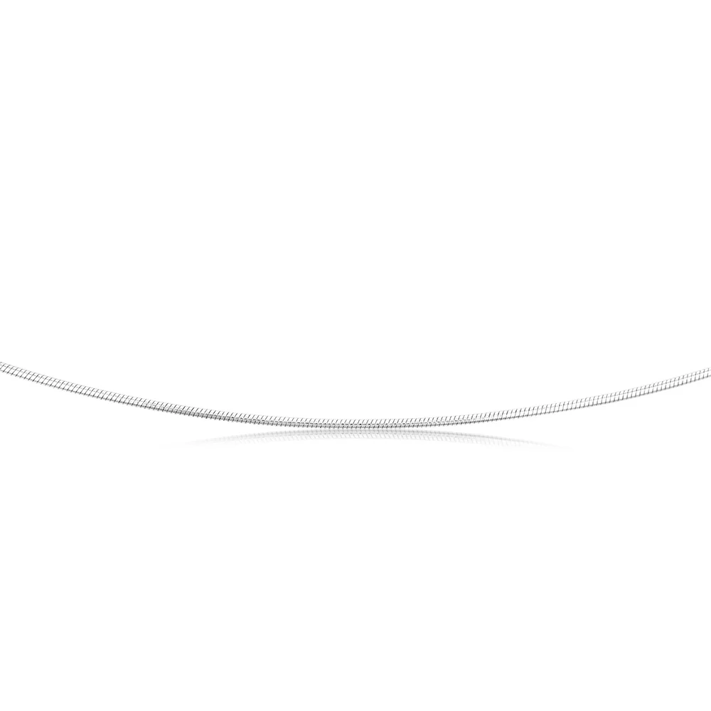 Sterling Silver Snake 45cm Chain - Image 2