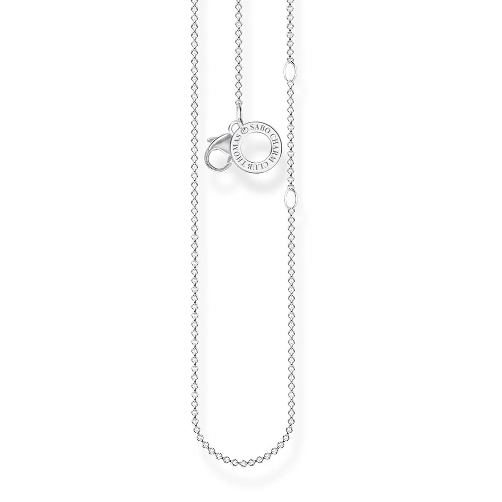 Sterling Silver Thomas Sabo Charm Club Anchor Chain 38-45cm