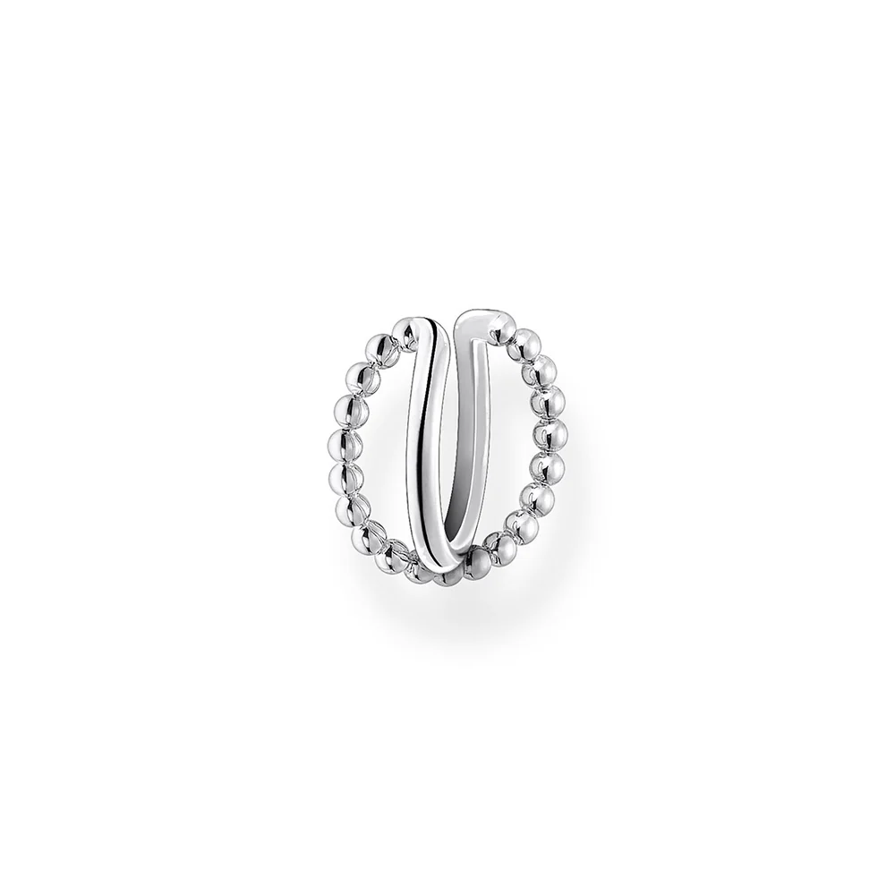 Sterling Silver Thomas Sabo Charm Club Cross Cuff * 1 Earring Only* - Image 2