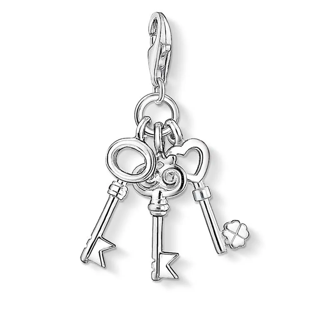 Sterling Silver Thomas Sabo Charm Club Keys
