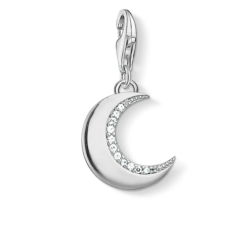 Sterling Silver Thomas Sabo Charm Club Moon
