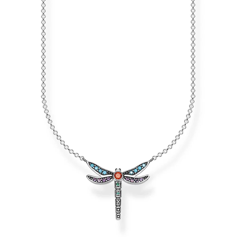 Sterling Silver thomas Sabo Paradise Dragonfly Necklace