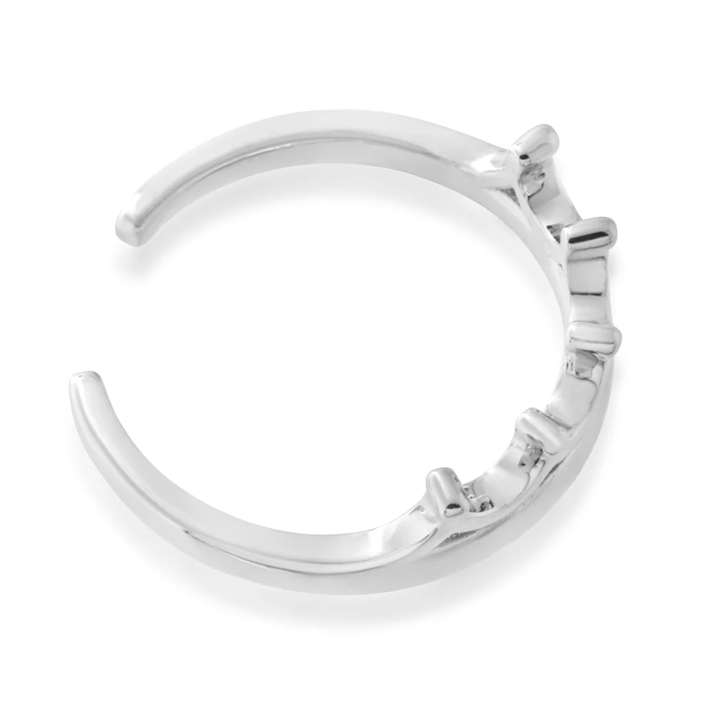 Sterling Silver Toe Ring Crown - Image 2