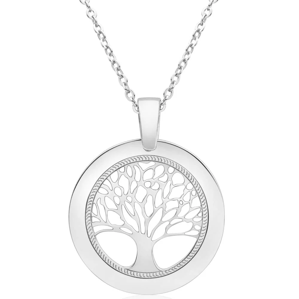 Sterling Silver Tree of Life 25mm Pendant