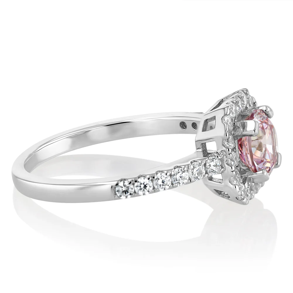 Sterling Silver Zirconia Ring - Image 2