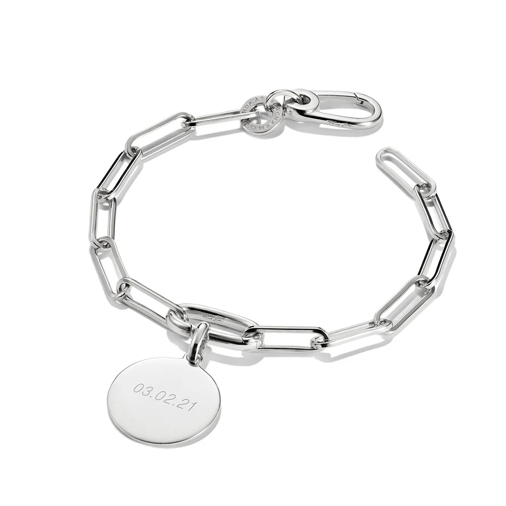 Thomas Sabo CC Connect Single Eyelet Cable Bracelet - Image 2