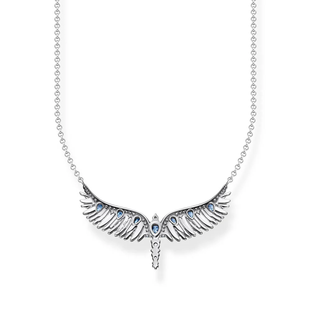 Thomas Sabo Sterling Silver Rising Phoenix Small Pendant On Chain - Image 2