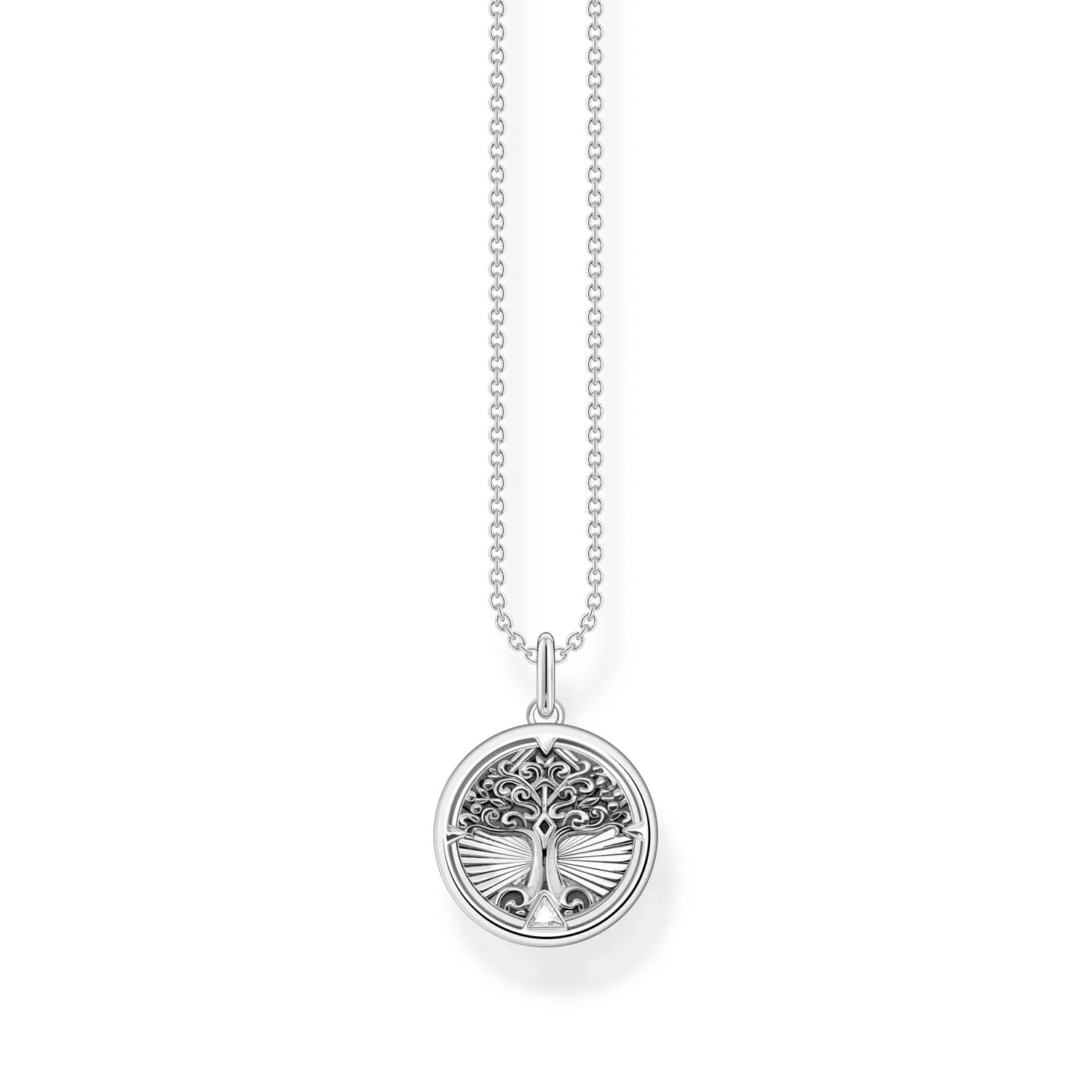 Thomas Sabo Sterling Silver Tree Of Love 40-45cm Chain