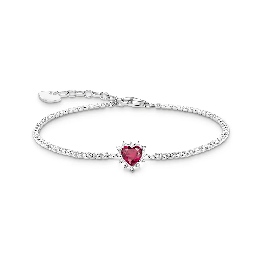 Thomas Sabo True Romance Red Heart Bracelet