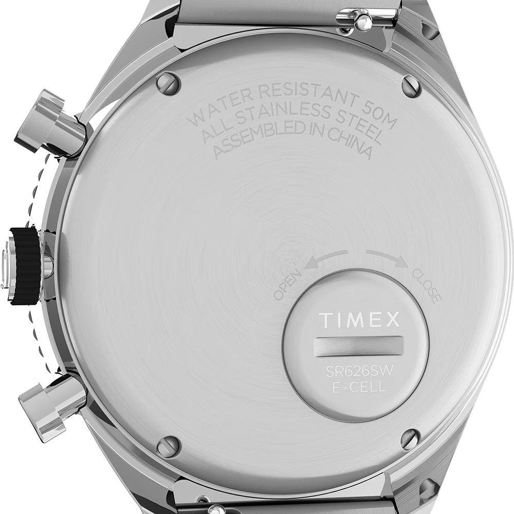 Timex Q TW2V69800 GMT Chronograph Mens Watch - Image 5