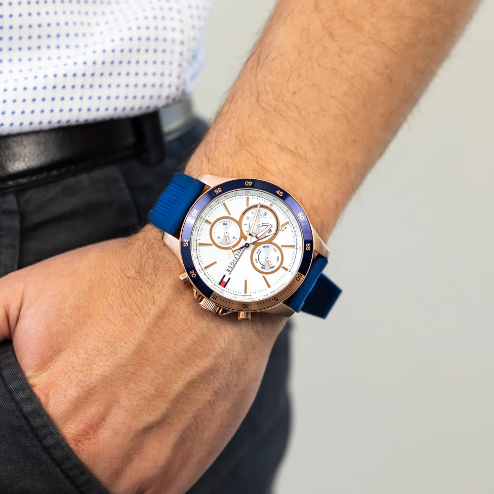 Tommy Hilfiger Bank Collection 1791778 Mens Watch - Image 4