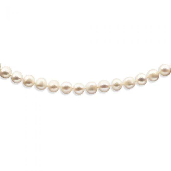 White Freshwater 160cm Long Pearl Necklace - Image 4