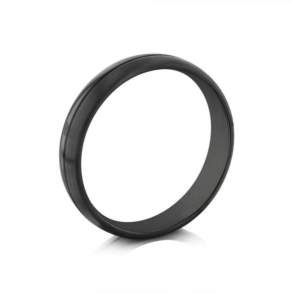 Zirconium 5mm Gents Ring 1.7mm Thick Standard Fit Size Z - Image 2
